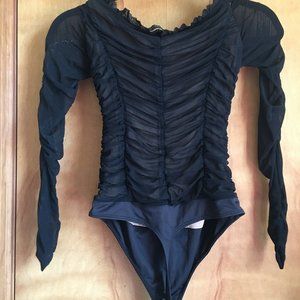 Majorelle Cleo Black Bodysuit